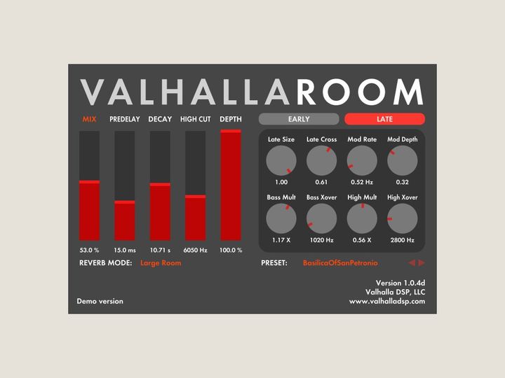 Valhalla Room by Valhalla DSP