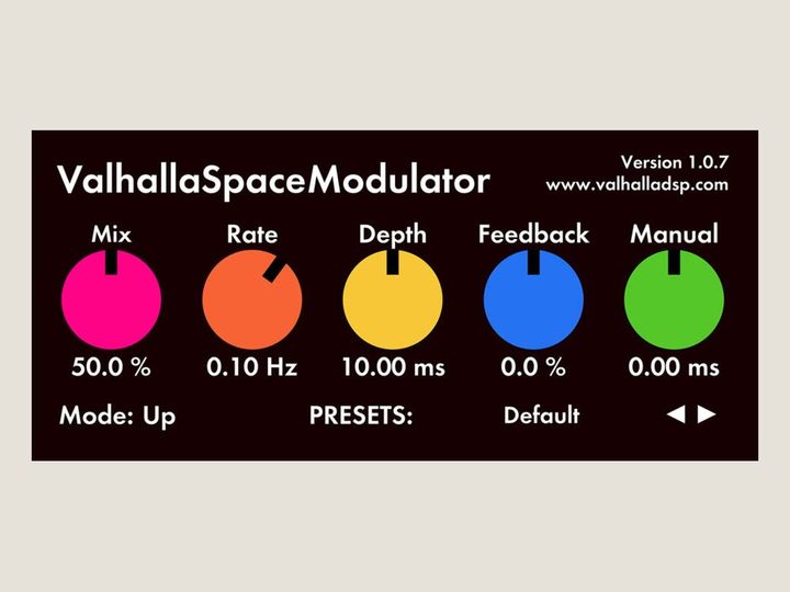 Valhalla Space Modulator by Valhalla DSP
